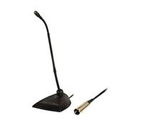 Shure Cardioid Condenser Microphone with attached desktop base programmable switch 3m Cable attached XLR Male