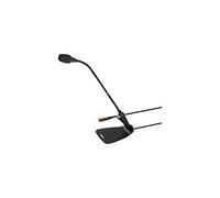 Shure Centraverse CVG CVG12D-B/C Microphone col de Cygne avec Base de Bureau intégrée, Microphone à condensateur cardioïde avec col de 30,5 cm et préamplificateur intégré, Pare-Brise et Bride de