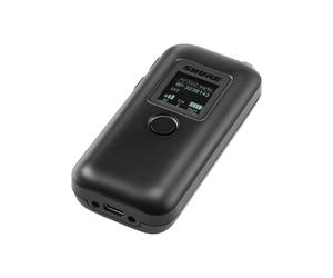 Shure émetteur ceinture MXW1X Émetteur ceinture hybride avec micro omnidirectionnel et batterie rechargeable, parfait pour les démonstrations