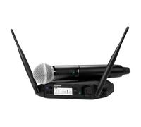 Shure Micro sans fil GLXD24+E-SM58-Z4 - SM58, transmission numérique, autonomie 12 h, portée 30 m