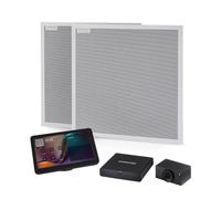 Shure IntelliMix Room Kit IMXRK70 Large Room Solution de visioconférence certifiée Microsoft Teams Rooms avec DSP IntelliMix Room, captation plafond