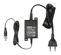Shure Le chargeur PS43E 15V DC en ligne EU est équipé de 2 languettes de montage intégrées pour une installation facile