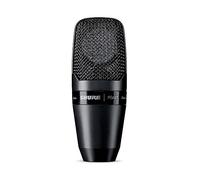 Shure Microphone à Condensateur Cardioïde Pga27 à Large - Diaphragme, Capture Latérale, Suspension Anti - Choc et Mallette de Transport (sans Cable)
