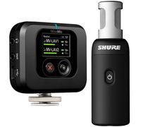 Shure Kit micro stéréo sans fil MoveMic 88+ – récepteur caméra, USB, compatible iOS/Android