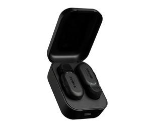 Shure MoveMic Two-Pro Direct to Phone Microphone Lavalier sans fil pour iPhone et Android, Bluetooth Mini Mic, 24 heures de charge, configuration rapide, IPX4, compact et portable Clip Lav (MV-TWO-Z6)
