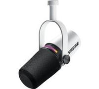Shure MV7+ White Microphones USB Blanc
