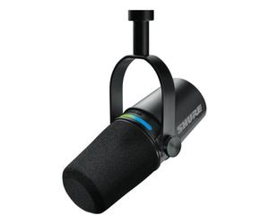 Shure MV7i Micrófono Dinámico USB/XLR para Podcast y Streaming Negro