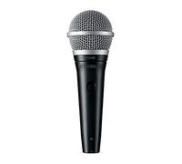 Shure PGA48 Microphone Dynamique - Mic de Poche pour Voix avec Motif de Ramassage Cardioïde, Interrupteur on/Off, Connecteur XLR à 3 Broches, Câble XLR-to-Qtr (Pga48-Qtr)