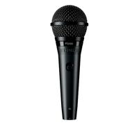 Shure PGA58-LC Microphone Dynamique, Microphone portatif pour Voix avec directivité cardioïde, Interrupteur Marche/arrêt Discret, Adaptateur de Support et Pochette zippée, sans câble
