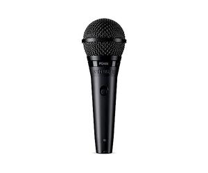 Shure PGA58 Microphone de scène/direct Avec fil Noir - Microphones (Microphone de scène/direct, 55 dB, 50 - 16000 Hz, Cardioïde, 150 Ohm, Dynamique)