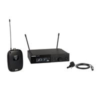 Shure SLXD14 / 85M-H56 Système comprenant 1 récepteur SLXD4, 1 émetteur SLXD1 avec micro cravate WL185m (518-562MHz)