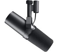 Shure SM7B Microphone Dynamique Cardioïde, Son Doux et Chaleureux pour Le Broadcast, Le Podcast ou L’Enregistrement