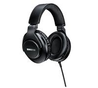 Shure SRH440A Casque Filaire Circum-Auriculaire Monitoring & Enregistrement, Studio Pro, Réponse Fréquencielle Améliorée, Tous Appareils Audio, Qualité Pro, Design Réglable & Pliable - Version 2022