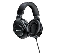 Shure SRH440A Casque Filaire pour Surveillance et Enregistrement, qualité Studio Professionnel, réponse en fréquence améliorée, Fonctionne avec Tous Les appareils Audio, Design réglable et Pliable -
