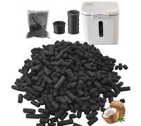 Shurex Recharges au charbon absorbant les odeurs pour filtre à compost électrique Nutrichef, filtres à charbon actif de rechange compatibles avec le composteur de cuisine électrique Nutrichef 3L