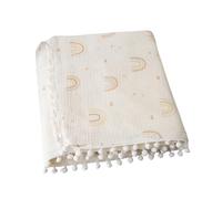Shurhome 100 x 70 cm Serviette d'emmaillotage pour tout-petits, nouveau-nés, couverture de réception, poussette, poussette, très absorbante, respirante pour bébé
