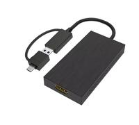 Shurhome Adaptateur d'affichage vidéo USB 3.0 2160P simple pour écran 4K-2K miroir et extension sans pilote câble d'ordinateur