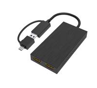 Shurhome Adaptateur d'affichage vidéo USB 3.0 2160P simple pour écran 4K-2K miroir et extension sans pilote câble d'ordinateur