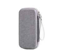 Shurhome Boîte à médicaments ergonomique portable en EVA - Design étanche et isolé - Idéal pour les navetteurs et pour une utilisation quotidienne, gris