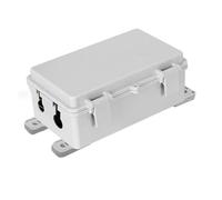 Shurhome Boîtier électrique verrouillable, boîtier de raccordement pour l'extérieur pour l'alimentation électrique et le raccordement du câble intérieur et extérieur Boîtier de câble Boîte de jonction