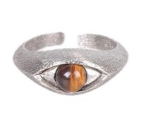 Shurhome Bracelet de pierre ovale en cuivre texturé antique, taille réglable pour un usage quotidien ou comme cadeau pour des occasions spéciales, unisexe, pierre réglable