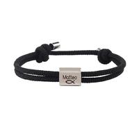 Shurhome Bracelet en corde tressée réglable pour les occasions religieuses, garçons, baptême, confirmation, communion, bracelet en corde tissée, taille unique, comme décrit