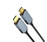 Shurhome Câble à fibre optique HDTV 8K avec fil d'acier renforcé pour une transmission de 48 Gbit/s à 60 Hz sur 100 m d'optique fine