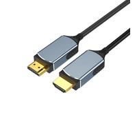 Shurhome Câble à fibre optique HDTV 8K avec fil d'acier renforcé pour une transmission de 48 Gbit/s à 60 Hz sur 100 m d'optique fine