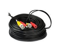 Shurhome Câble d'alimentation BNC vers DC5, 5 x 2, 1 mm pour caméras de surveillance avec transmission vidéo stable et sans interférence et connexions vidéo avec une longue durée de vie