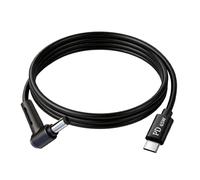 Shurhome Câble d'alimentation de 65 W de type C vers 5,5 mm en PVC pour une performance constante et une protection de l'appareil Raccords d'alimentation sécurisés
