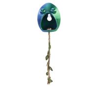 Shurhome Cachette pour animaux de compagnie, araignées sautantes, décoration imprimée, cachette, nid unique, cachette réaliste pour reptiles