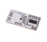Shurhome Capteur de mouvement HWMS03 2,4 GHz à 5,8 GHz Module de commutation à induction pour le corps humain pour la domotique intelligente, éclairage de garage, détecteur de mouvement