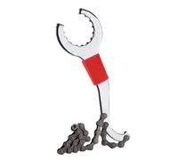 Shurhome rochet arrière pour roue d'inertie, cassette de vélo, outil de retrait de volant d'inertie avec fouet à chaîne, outil d'entretien de vélo haîne durable pour vélo de route