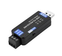 Shurhome Convertisseur USB vers RS232-RS485 avec indicateur d'état LED et protection ESD, convient pour les systèmes de contrôle industriels
