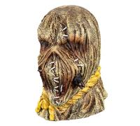 Shurhome Costume de tête complète pour Halloween | Coutures vieillies, ouvertures pour les yeux et la bouche, robe d'événement à thème