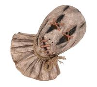 Shurhome Costume de tête complète pour Halloween | Coutures vieillies, ouvertures pour les yeux et la bouche, robe d'événement à thème
