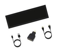 Shurhome Écran secondaire USB de type C de 8,8", ordinateur LCD, CPU, moniteur, bloc d'alimentation pour