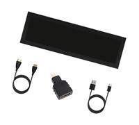 Shurhome Écran secondaire USB de type C de 8,8", ordinateur LCD, CPU, moniteur, bloc d'alimentation pour