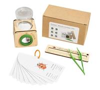 Shurhome Ensemble attrape-coccinelles en bois, jouet d'observation pour enfants, extérieur, sciences naturelles, exploration, salle de classe, maison, outils éducatifs, enfants, science, jouet