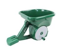 Shurhome Épandeur de pelouse manuel facile à utiliser, réglable pour une application précise du compost, du calcaire et de la truie dans les projets de jardin, salière réglable