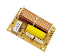 Shurhome Filtre de fréquence musical à 3 voies conçu avec précision pour home cinéma et studio avec condensateurs de film, inducteurs métalliques et mélange à faible perte