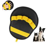 Shurhome Gant de brossage en fibre de polyester haute densité pour enlever les animaux de compagnie