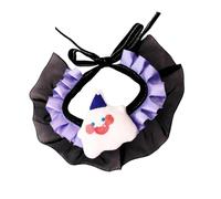 Shurhome Ghost1 Ghost1 Écharpe pour chien et chat Taille XS | Foulard pour chien en tissu doux - Accessoire de coiffure pour Halloween