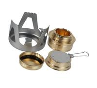 Shurhome Kit de chauffage avec support coupe-vent pour chauffer l'eau | Chauffage extérieur portable avec support de pare-brise pour réchauffer l'eau des repas, hydratation