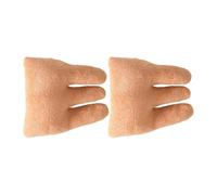 Shurhome Lot de 2 coussins de contracture pour les doigts, séparateurs de doigts, paume, lit, soins pour personnes âgées, protection des doigts, meilleure durabilité, tampon de préhension pour