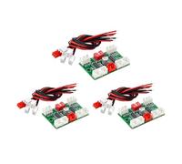 Shurhome Lot de 3 cartes d'amplification A156 compactes 4 canaux, puce PAM8403 alimentée par USB 5 V, faible puissance pour haut-parleur, carte d'amplification numérique