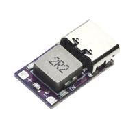 Shurhome Module de gestion de batterie miniature 5-V-2, 4-A, port USB C et voyants LED pour projets de cellules 18650, module de charge et de décharge USB C