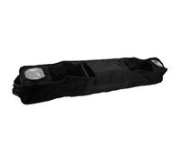 Shurhome Panier de golf pliable de grande capacité - Accessoires de rangement avant - Plateau de chariot de golf avec porte-gobelets isolés