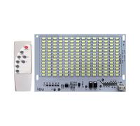 Shurhome Panneau lumineux LED solaire étanche 25 W / 40 W / 60 W / 100 W / 200 W - Minuterie - Cellule photoélectrique - Télécommande pour applications d'éclairage extérieur - Panneau lumineux LED