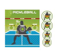 Shurhome Pickleballs Planche d'exercice, aide à l'entraînement, tapis d'exercice pour l'intérieur et l'extérieur, la maison, la salle de gym, aide à l'entraînement à rebondir